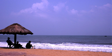 Cherai beach in Kerala
