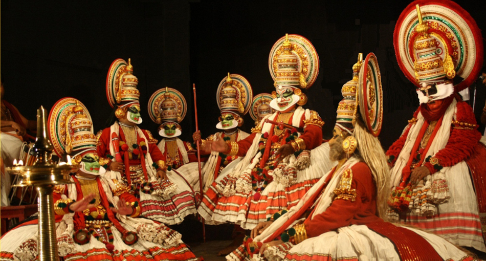 Kathakali dance in kerala