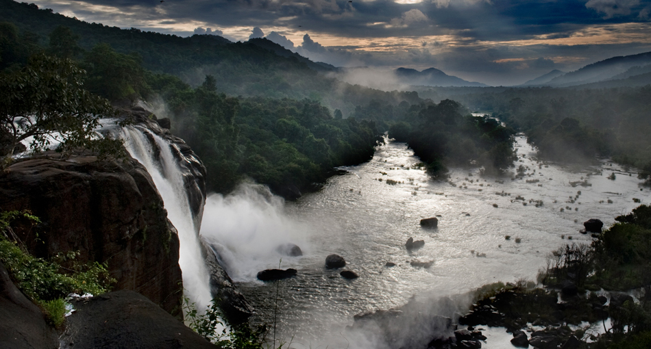 Athirappilly waterfalls in Kerala