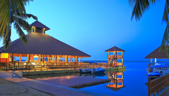 Estuary Island Resort in Kerala