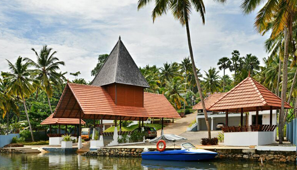 Estuary Island Resort in Kerala