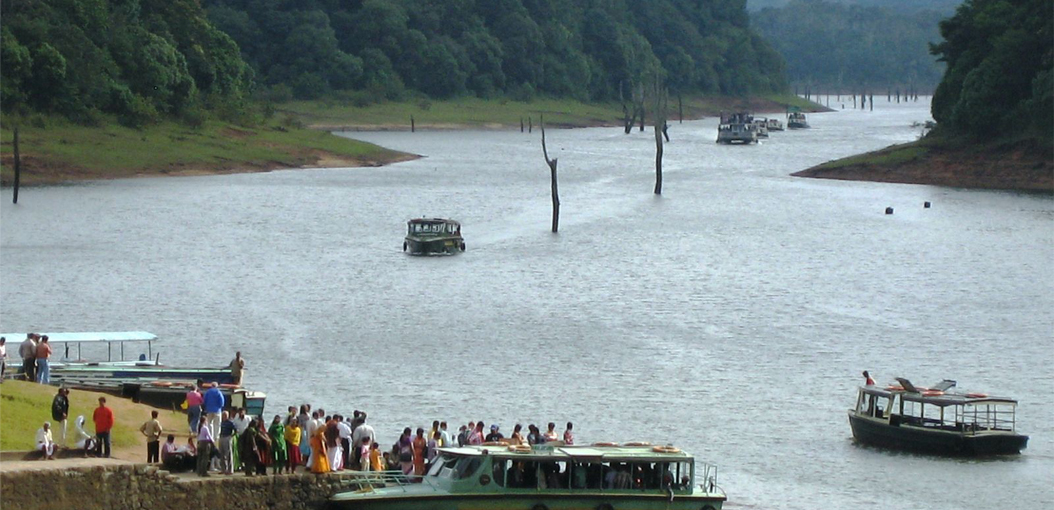 go for boating in Periar wild life sanctuary