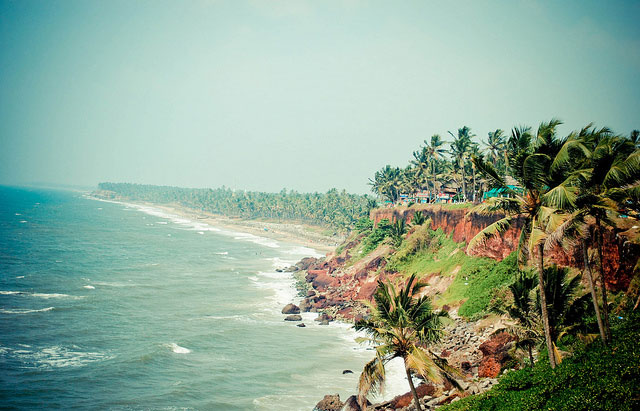 varkala beach in kerala